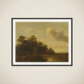 Landscape with a Farm framed