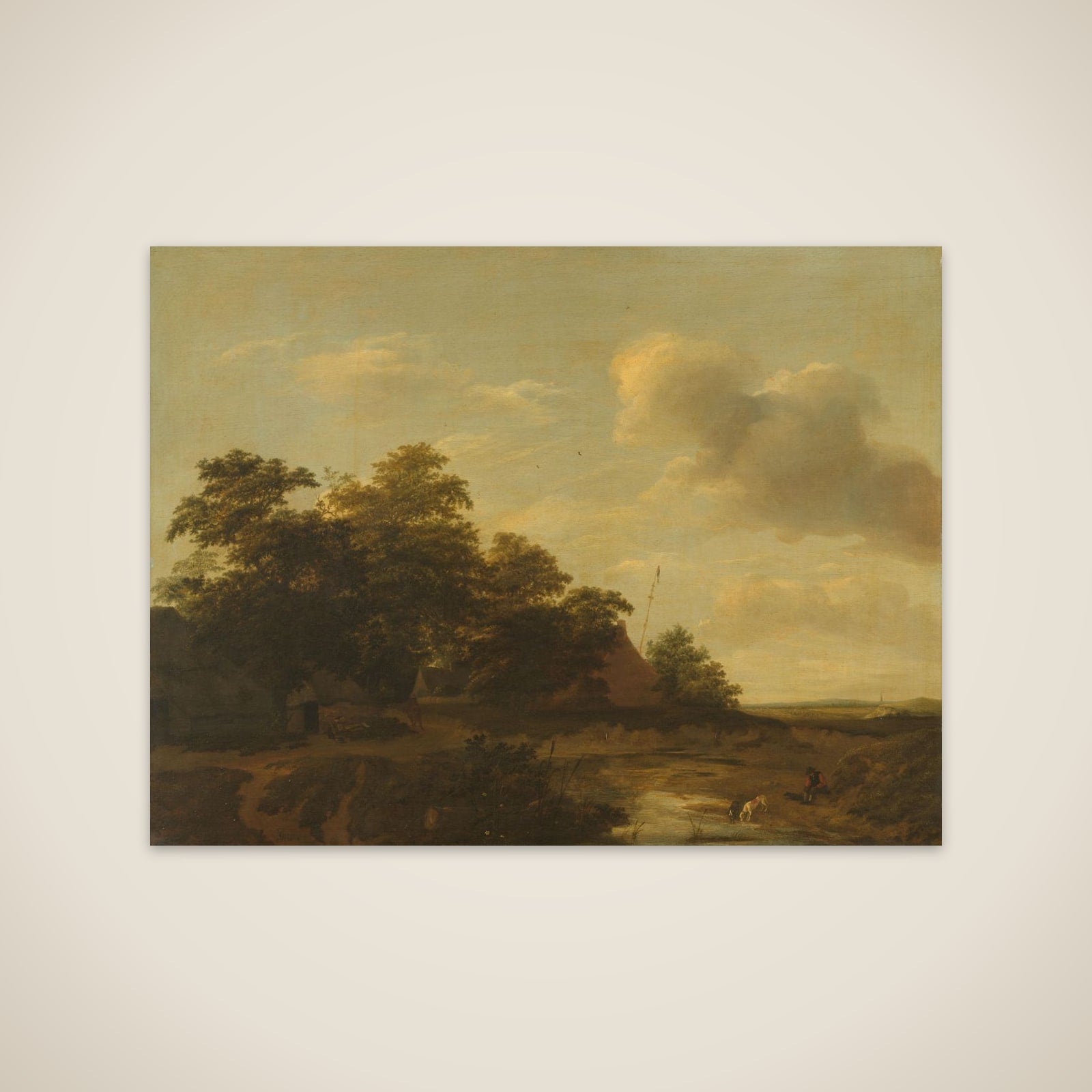 Landscape with a Farm unframed print