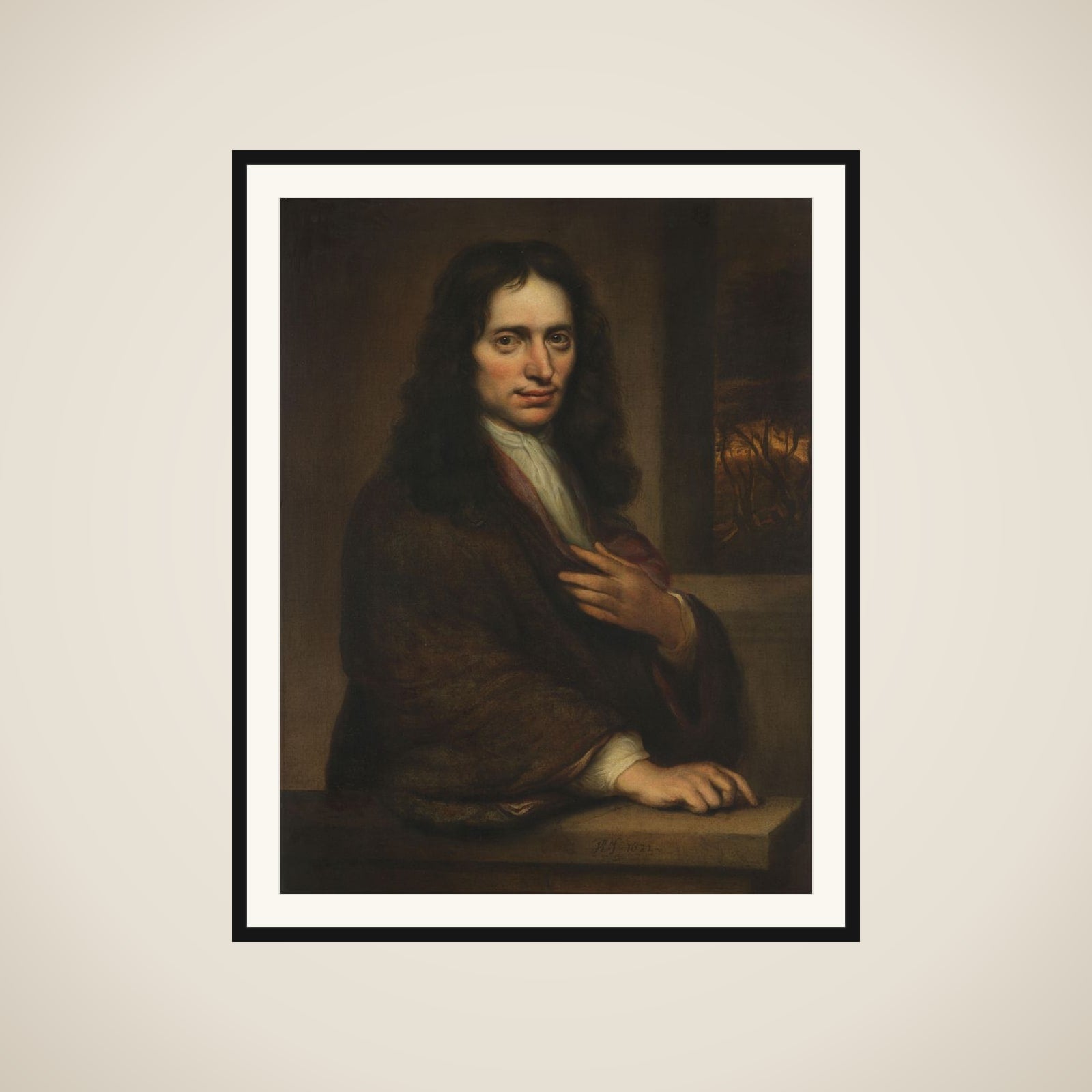 Portrait of a Man framed