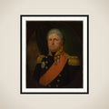 Portrait of Rear-Admiral Job Seaburne May framed