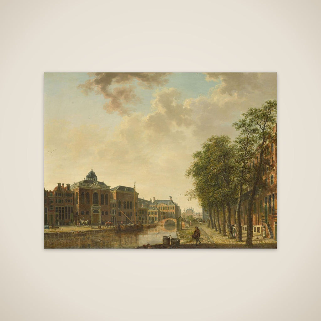 View of the Houtmarkt, Amsterdam unframed print