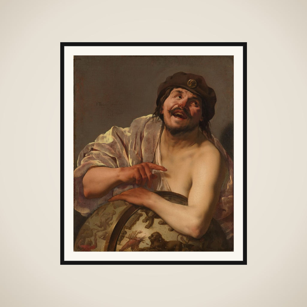 Democritus framed