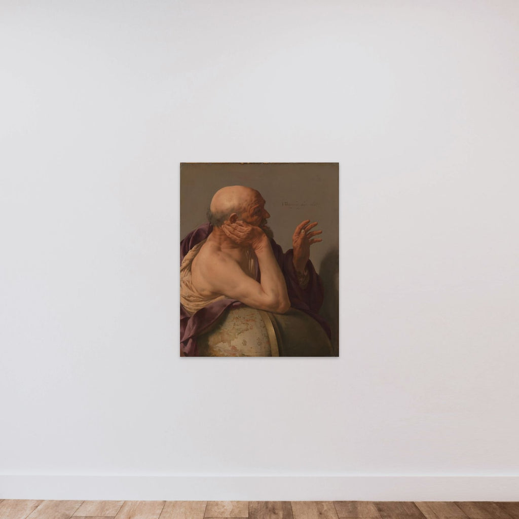 Heraclitus unframed — shown to scale
