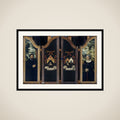 Two Wings of a Triptych with the Portraits of Julien de Brouckere and his Wife Elisabeth Canneel framed