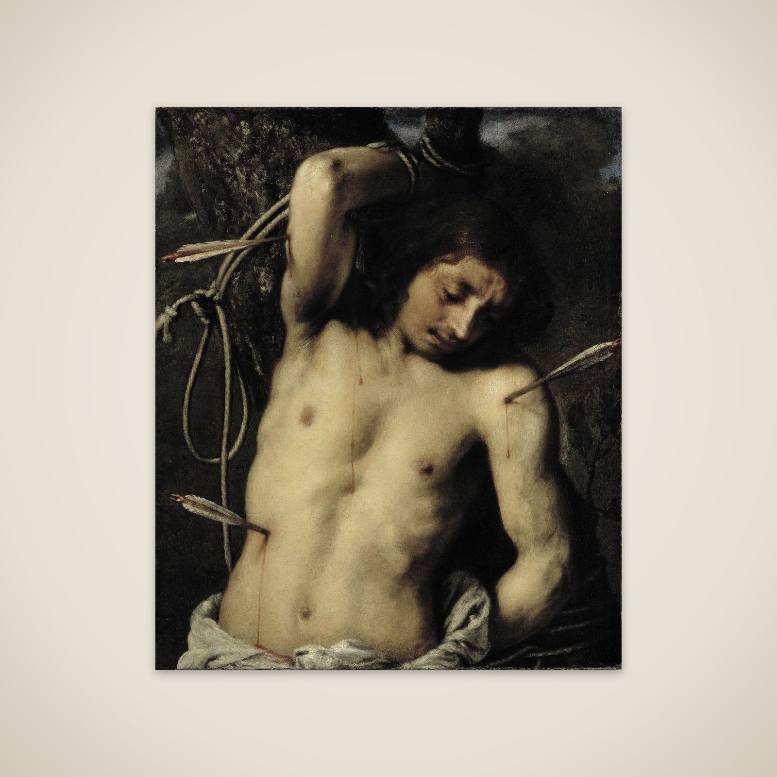 St Sebastian unframed print