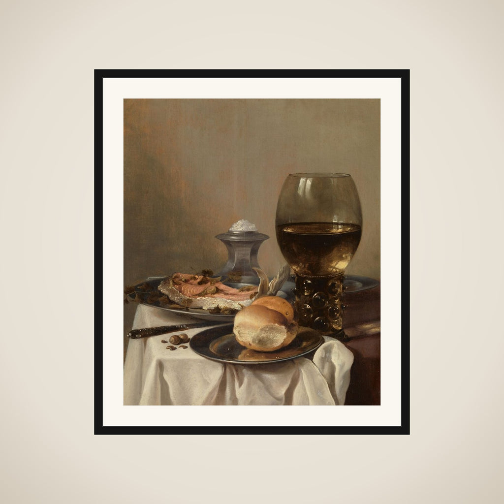 Still Life with a Salt framed