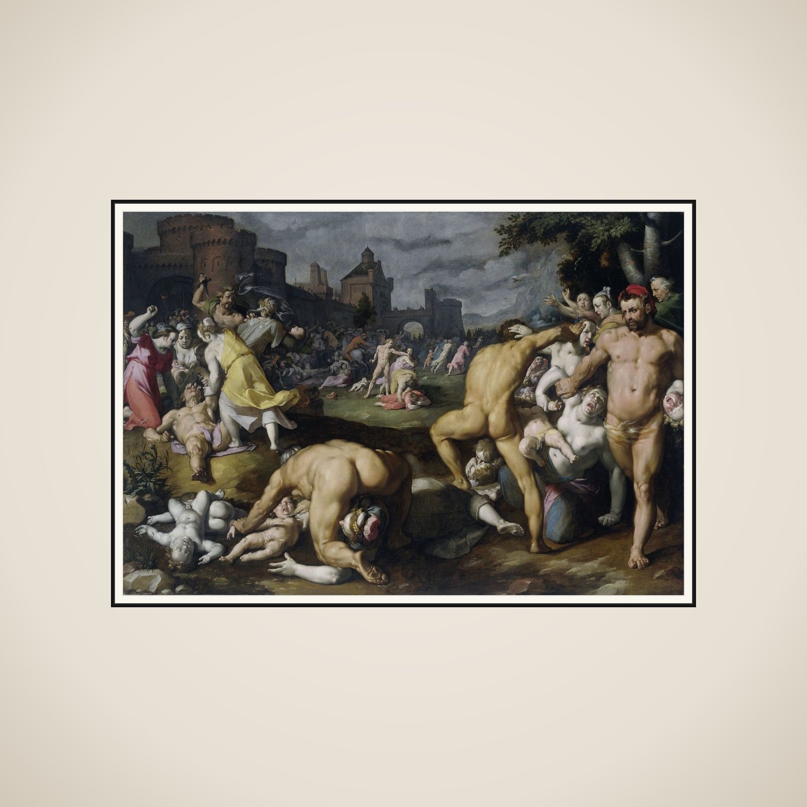 The Massacre of the Innocents framed