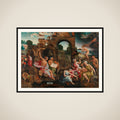 Saul and the Witch of Endor framed