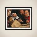 The Lamentation of Christ framed