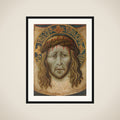The Sudarium of Saint Veronica framed