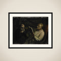 The Reading framed