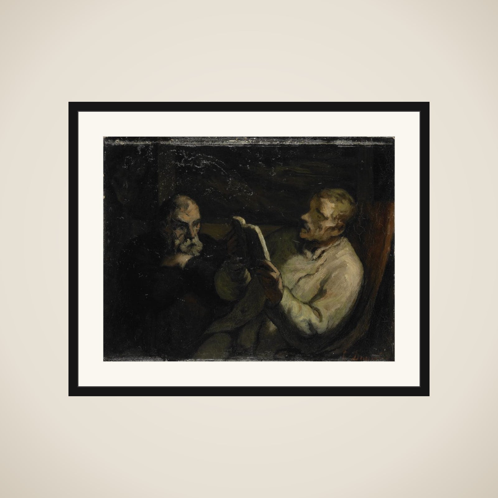 The Reading framed