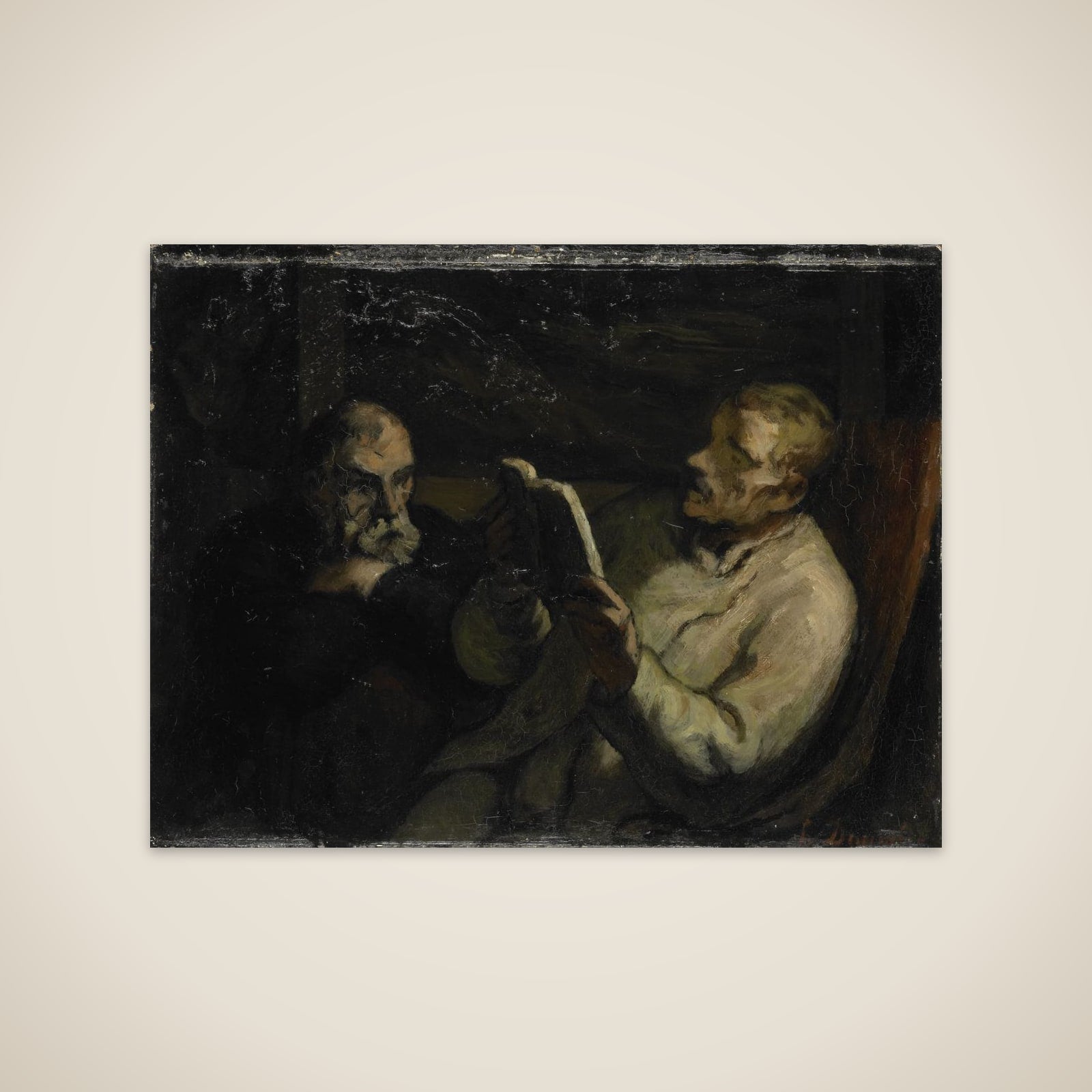 The Reading unframed print