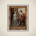 Willem II (1626-50), Prince of Orange, and Princess Henrietta Maria Stuart (1631-60), Daughter of Charles I of England framed