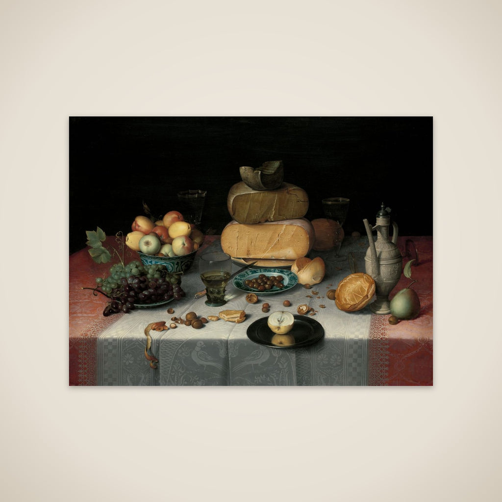 Still Life with Cheeses unframed print