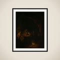 The Night School framed