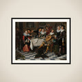 A Festive Company framed