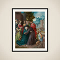 Christ Taking Leave of his Mother framed