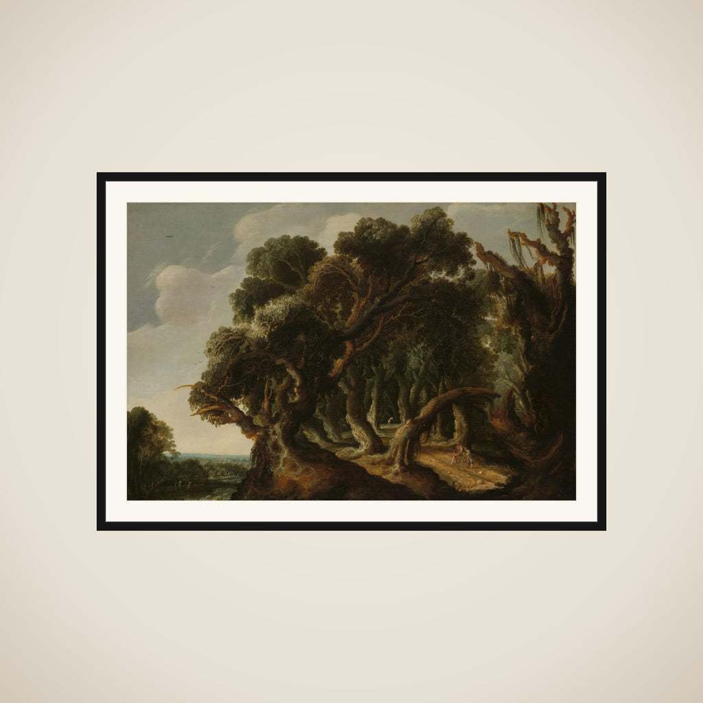 Wooded Landscape framed