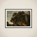 Wooded Landscape framed