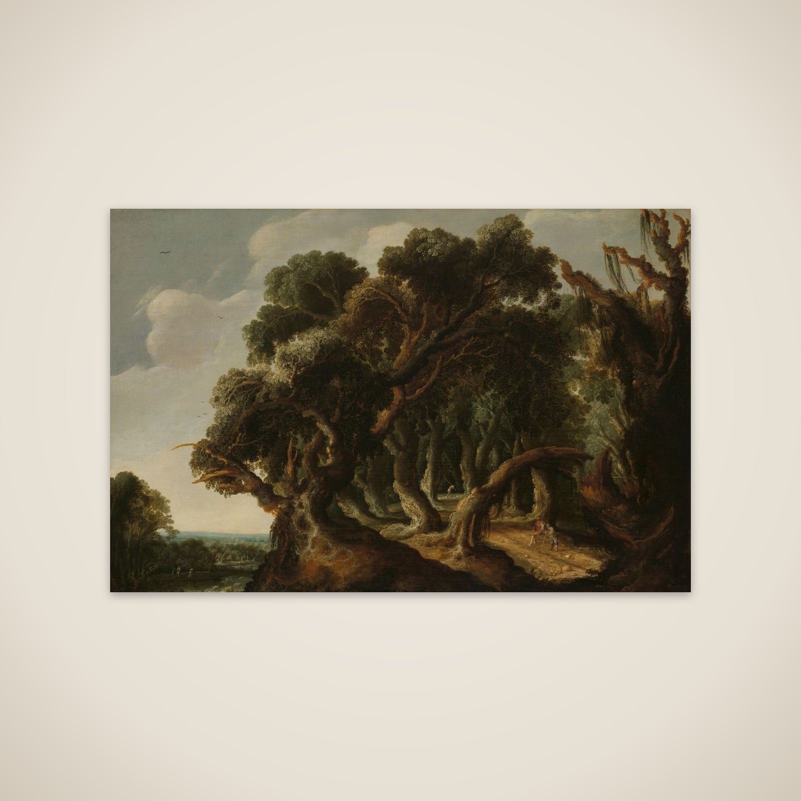 Wooded Landscape unframed print