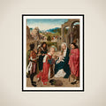 The Adoration of the Magi framed