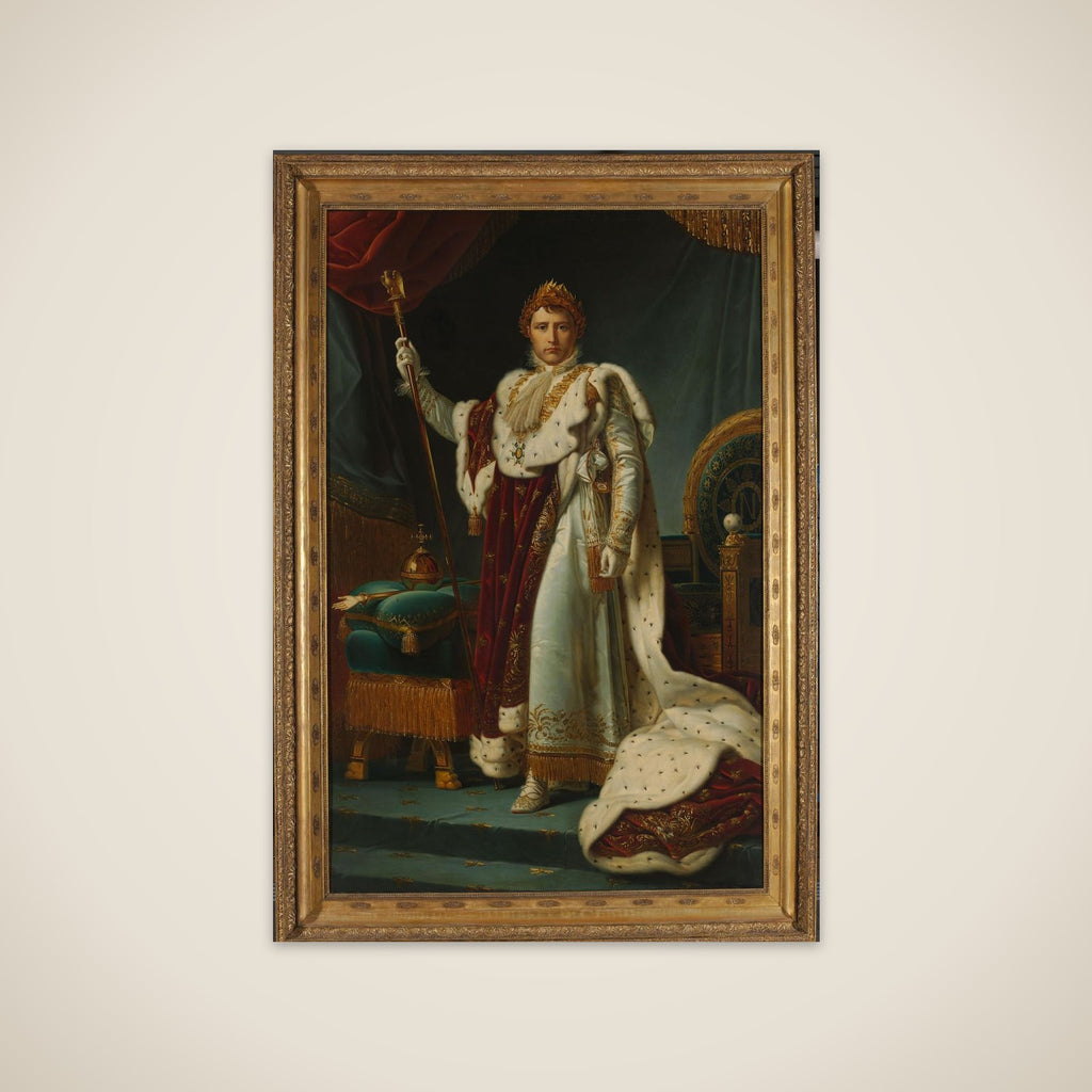 Emperor Napoleon I in Coronation Robes, 2 December 1804 unframed print