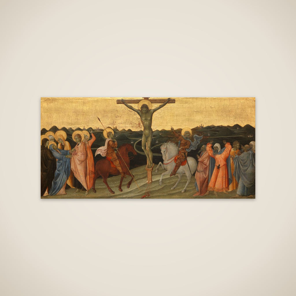 The Crucifixion with Mary, John, Mary Magdalene, St Longinus and the Converted Centurion unframed print