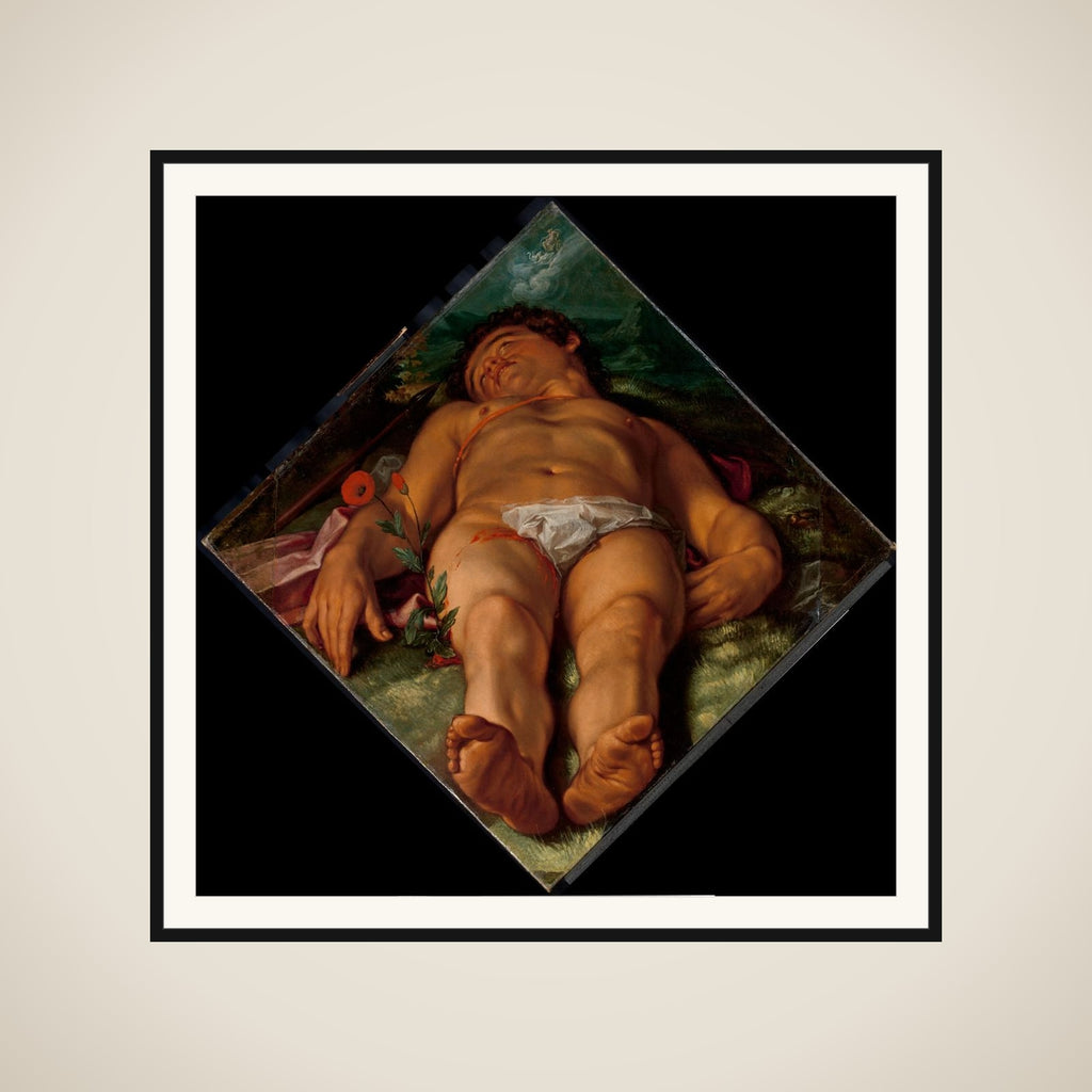 Dying Adonis framed