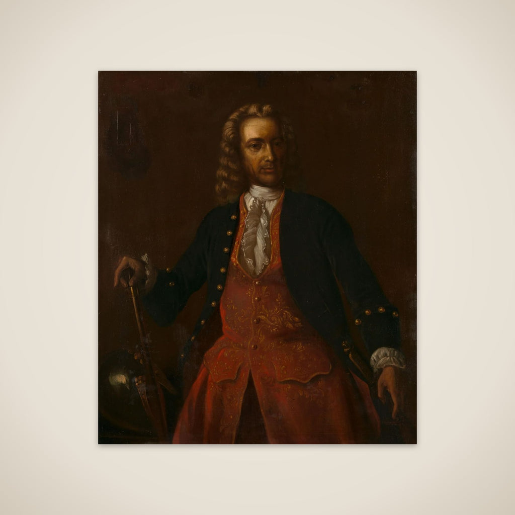 Portrait of Jacob Mossel, Governor-General of the Dutch East India Company unframed print