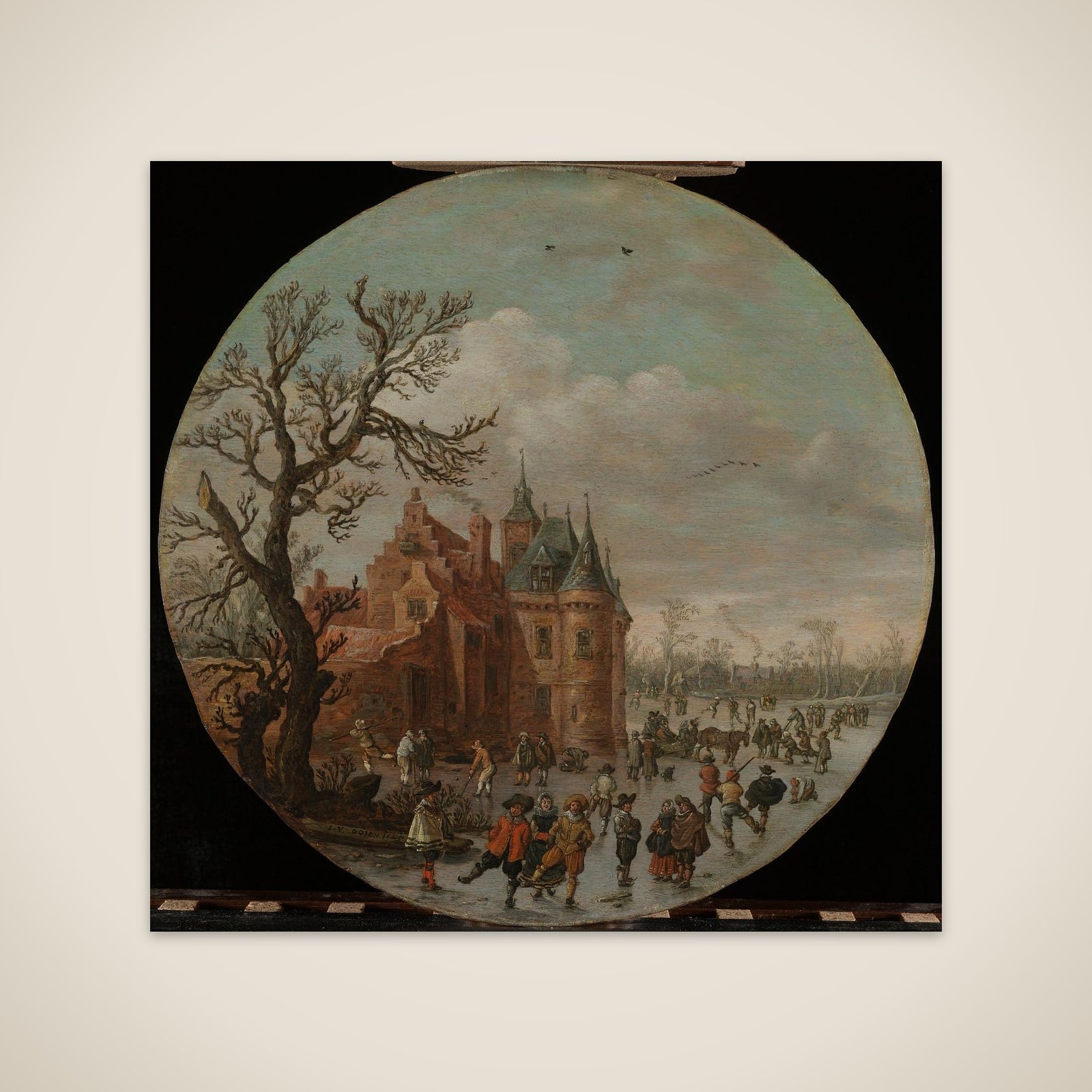 Winter unframed print