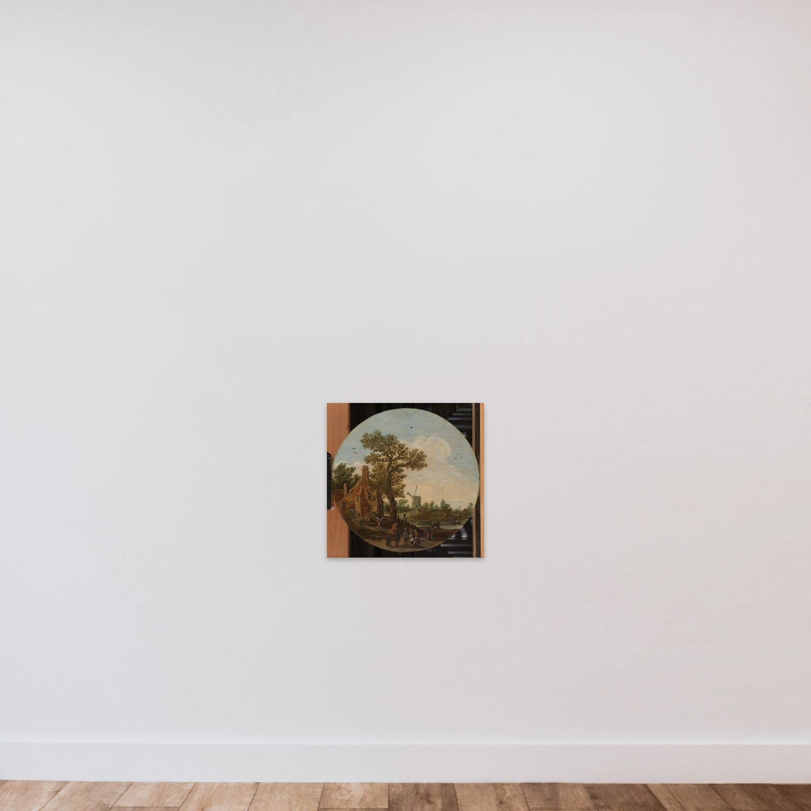 Summer unframed — shown to scale