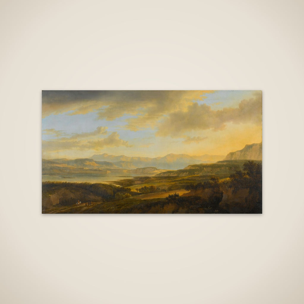 The Lake of Zurich unframed print