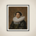 Portrait of a Woman, possibly Sara Wolphaerts van Diemen (1594-1667), second Wife of Nicolaes Hasselaer framed