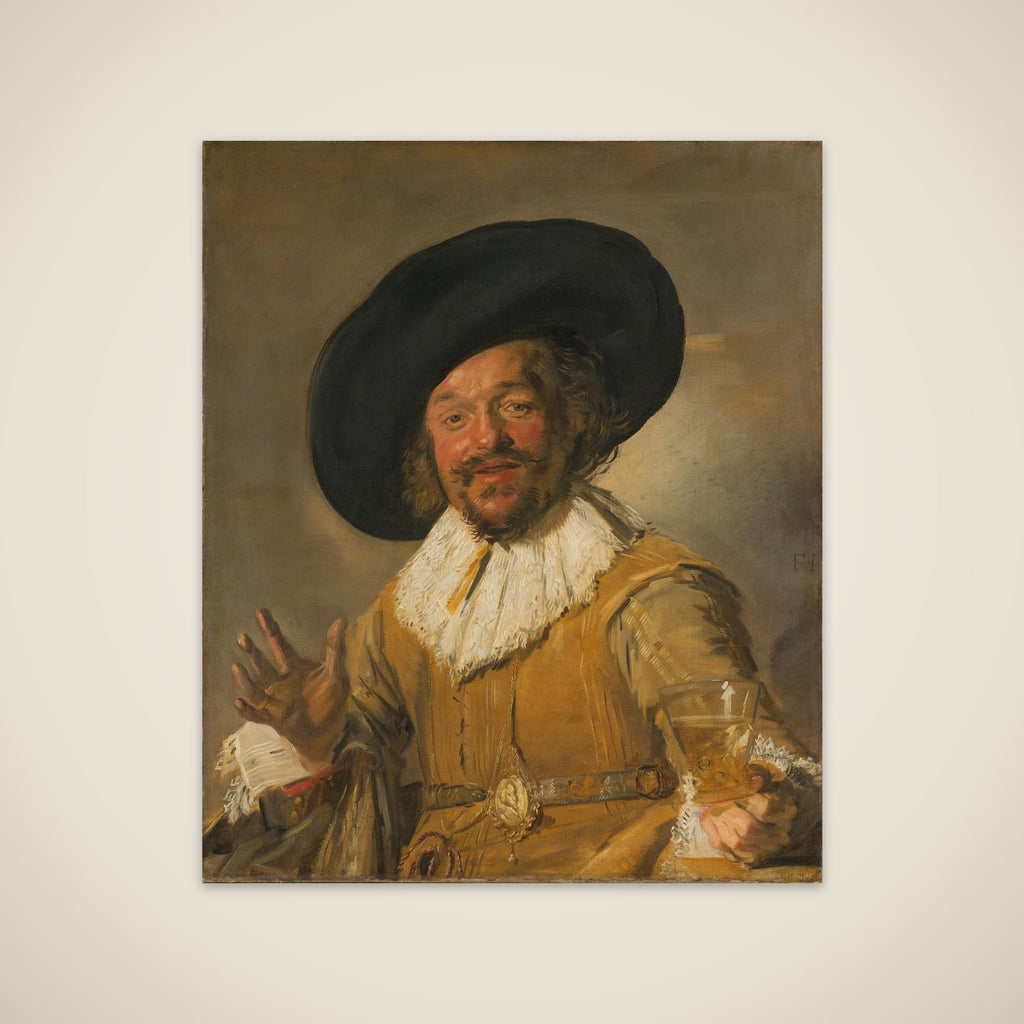 A Civic Guardsman Holding a Berkemeier, known as 'The Merry Drinker' unframed print