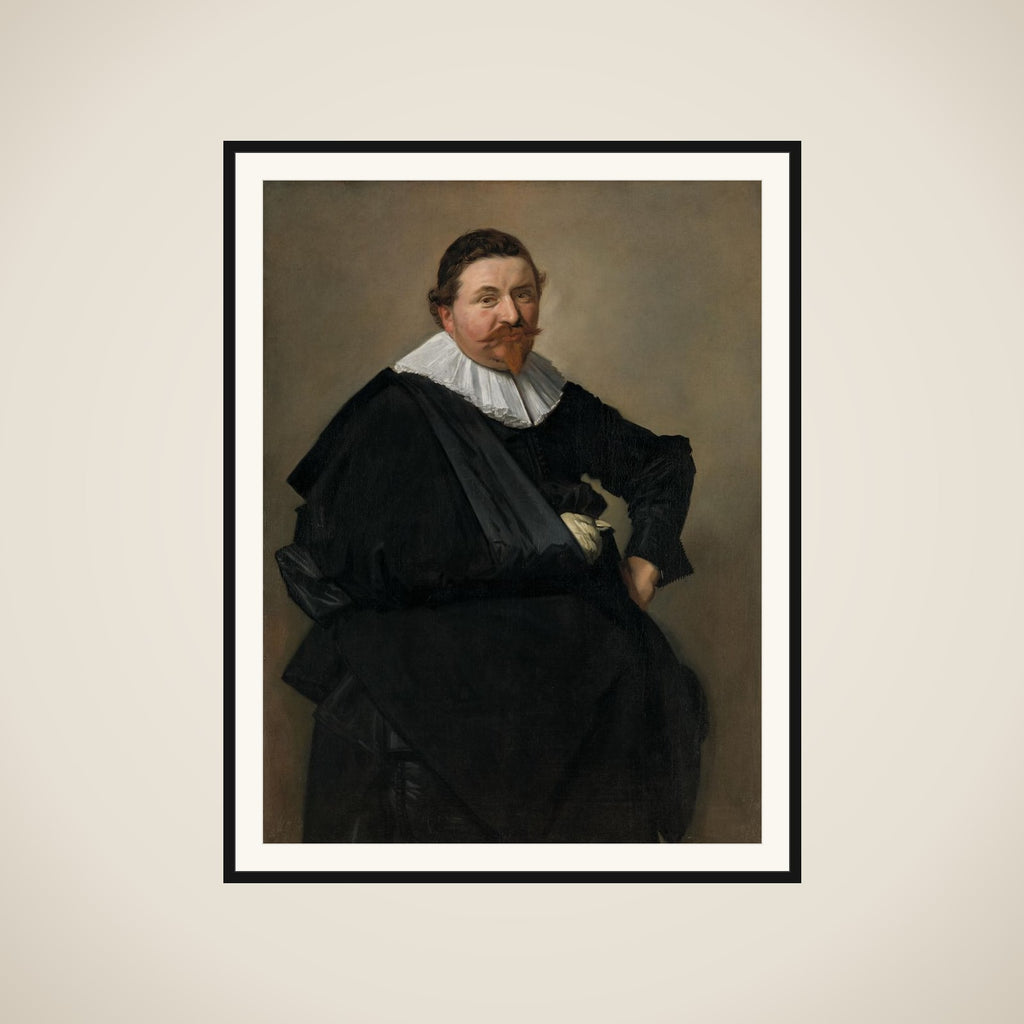 Lucas de Clercq (c 1603-1652), Haarlem Potash Dealer framed