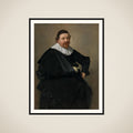 Lucas de Clercq (c 1603-1652), Haarlem Potash Dealer framed