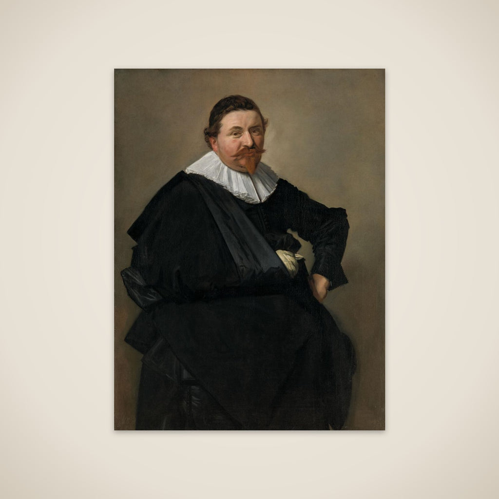 Lucas de Clercq (c 1603-1652), Haarlem Potash Dealer unframed print