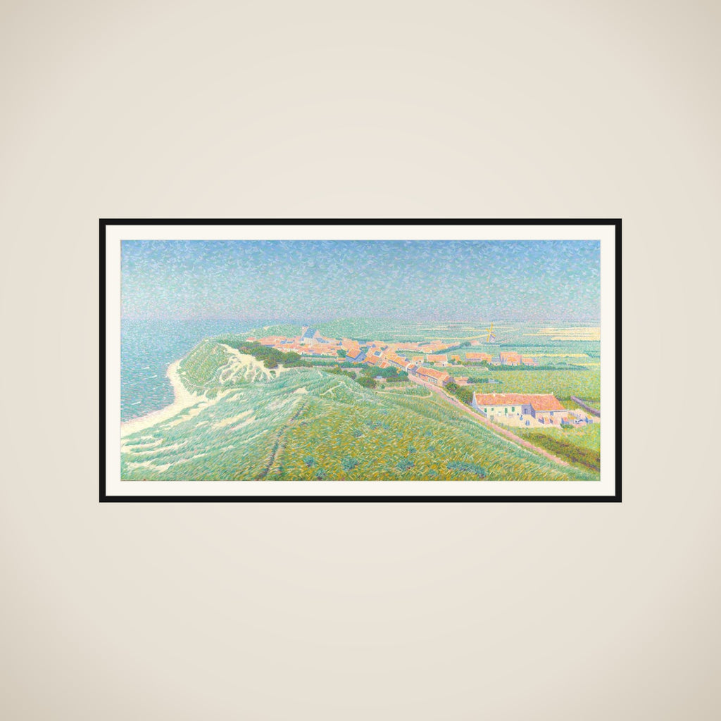 View of Zoutelande on the Island of Walcheren framed