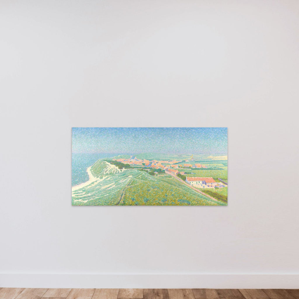 View of Zoutelande on the Island of Walcheren unframed — shown to scale