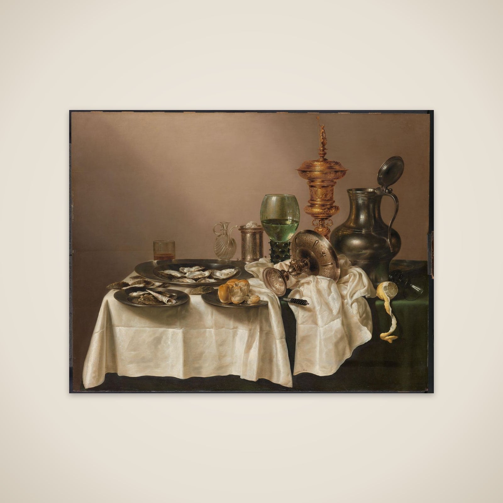 Still Life with Gilt Goblet unframed print