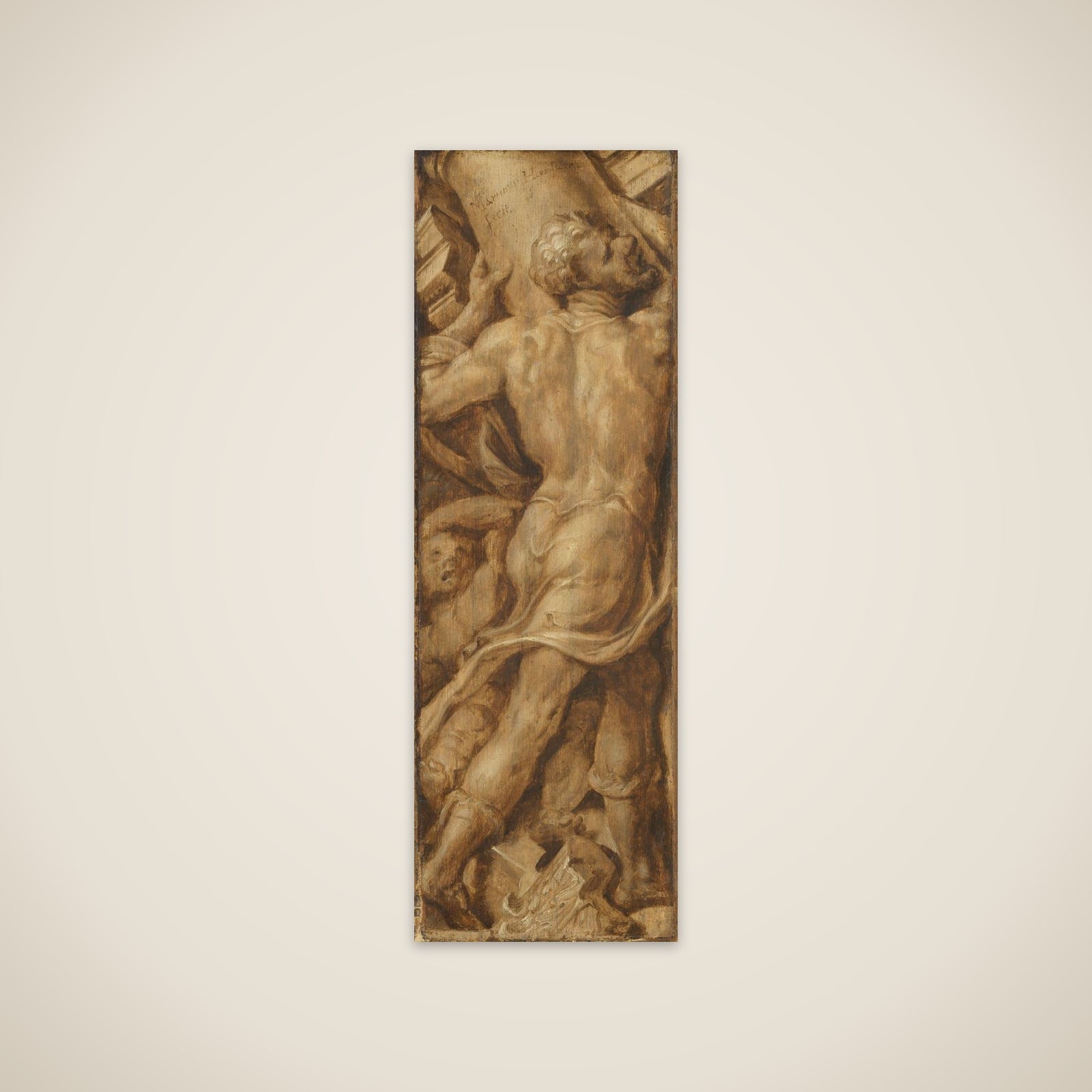 Triumph over Sin: Samson Destroying the Temple of the Philistines unframed print