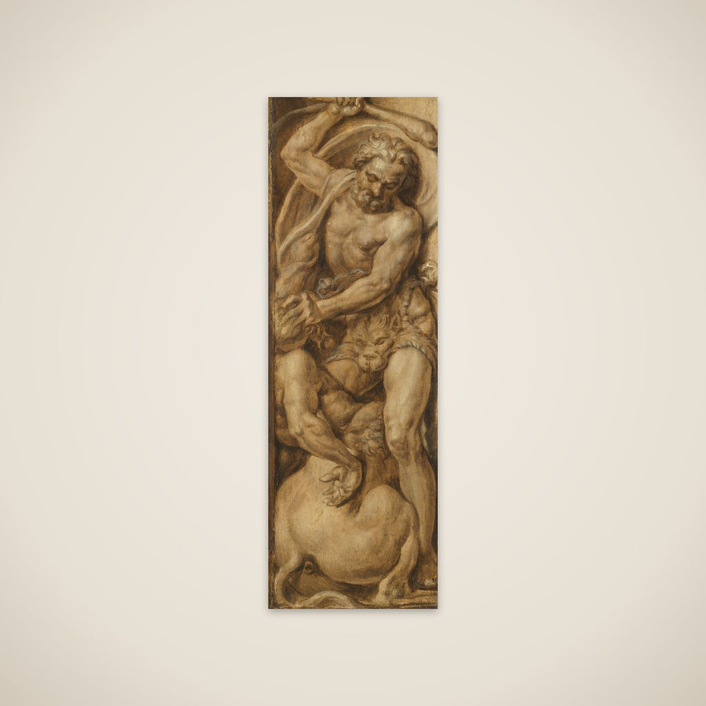 Triumph over Death: Samson Carrying the Gate of Gaza | Hercules Slaying the Centaur Nessus unframed print