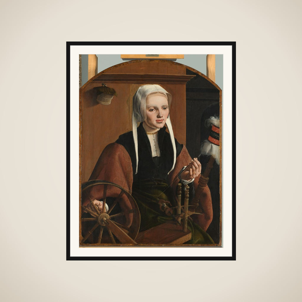 Portrait of a Woman, Formerly Identified as Anna Codde (b. 1504) framed