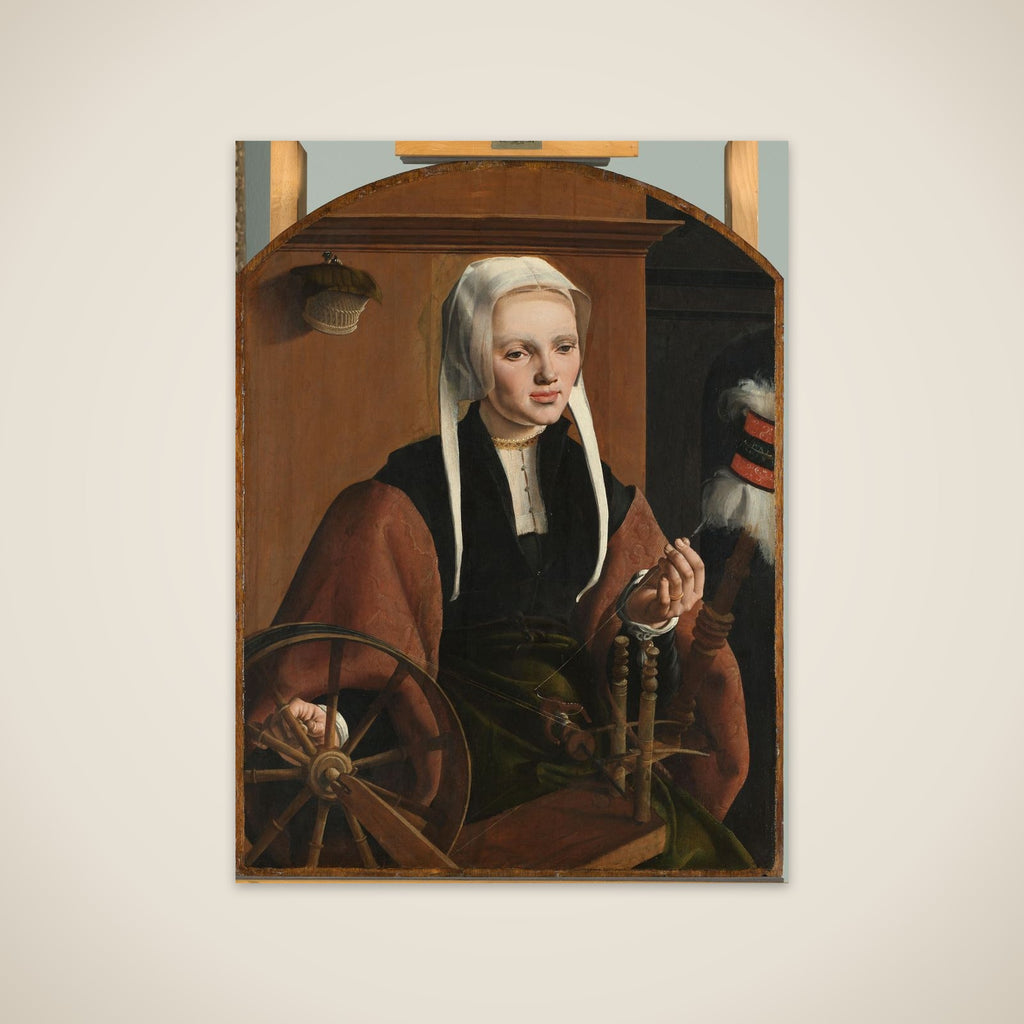 Portrait of a Woman, Formerly Identified as Anna Codde (b. 1504) unframed print