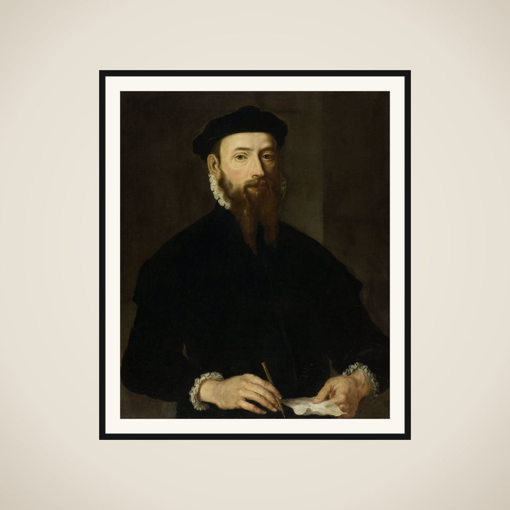 Portrait of a Man framed