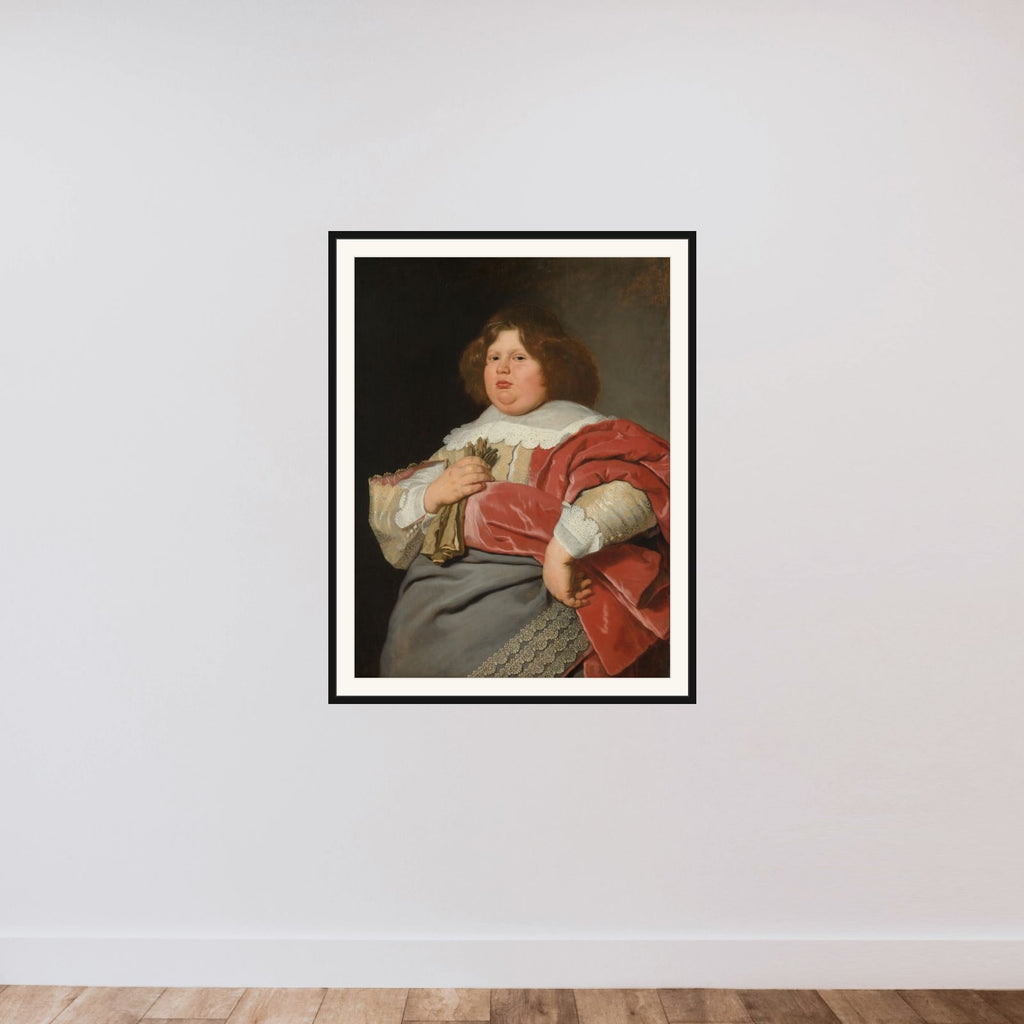 Gerard Andriesz Bicker (1622-66), Lord of Engelenburg. High Bailiff of Muiden framed — shown to scale
