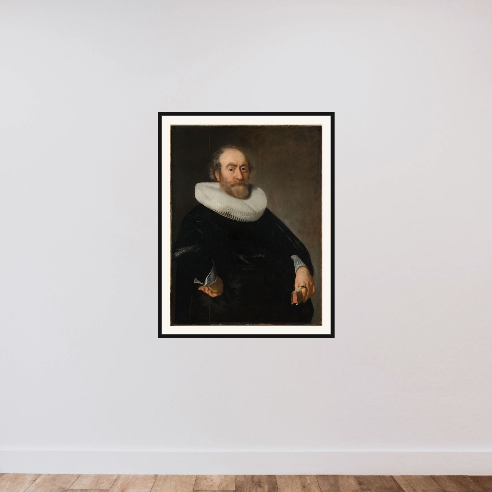 Andries Bicker (1586-1652). Trader with Russia and Burgomaster of Amsterdam framed — shown to scale
