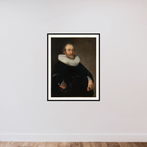 Andries Bicker (1586-1652). Trader with Russia and Burgomaster of Amsterdam framed — shown to scale