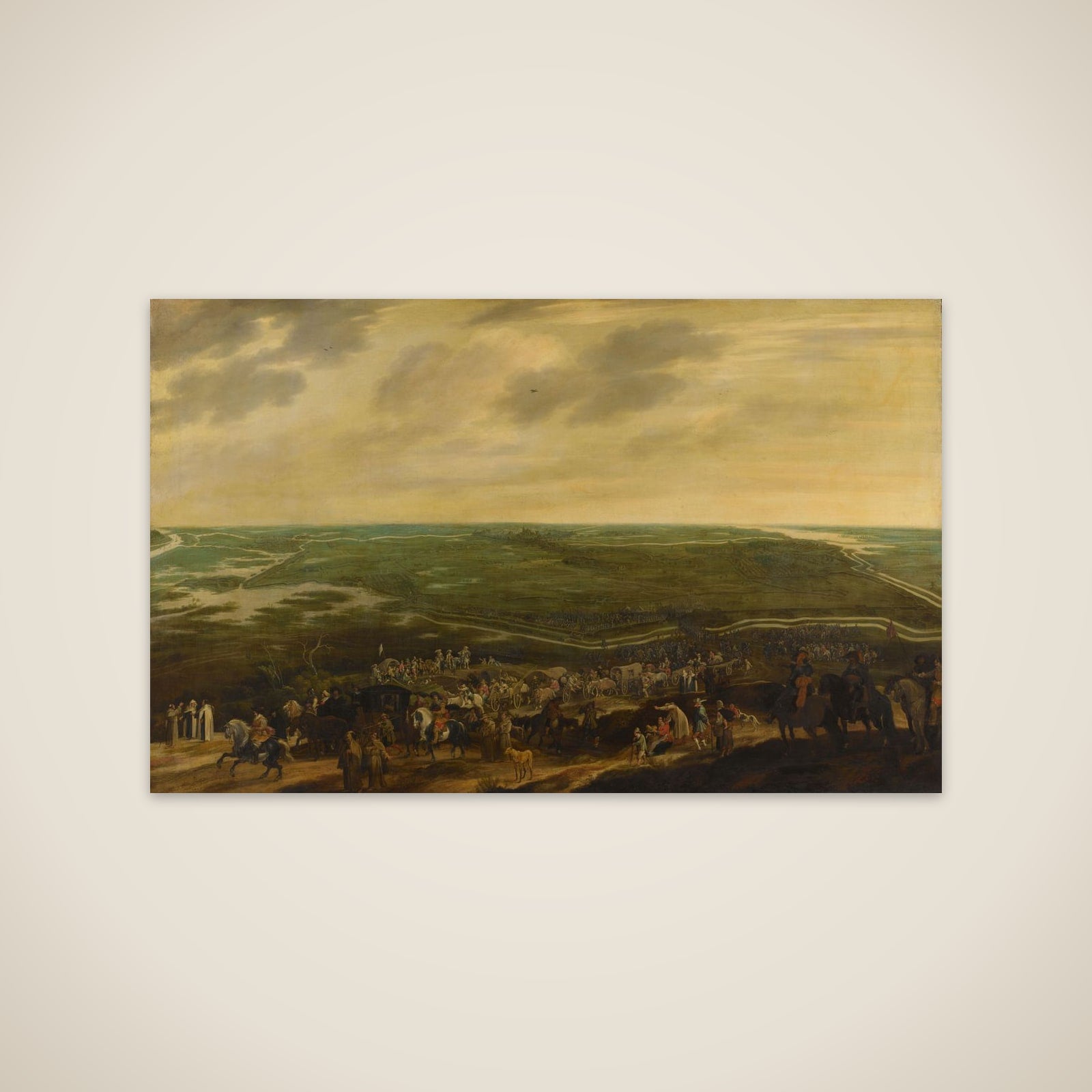 The Defeated Spanish Garrison Leaving 's-Hertogenbosch, 17 September 1629 unframed print